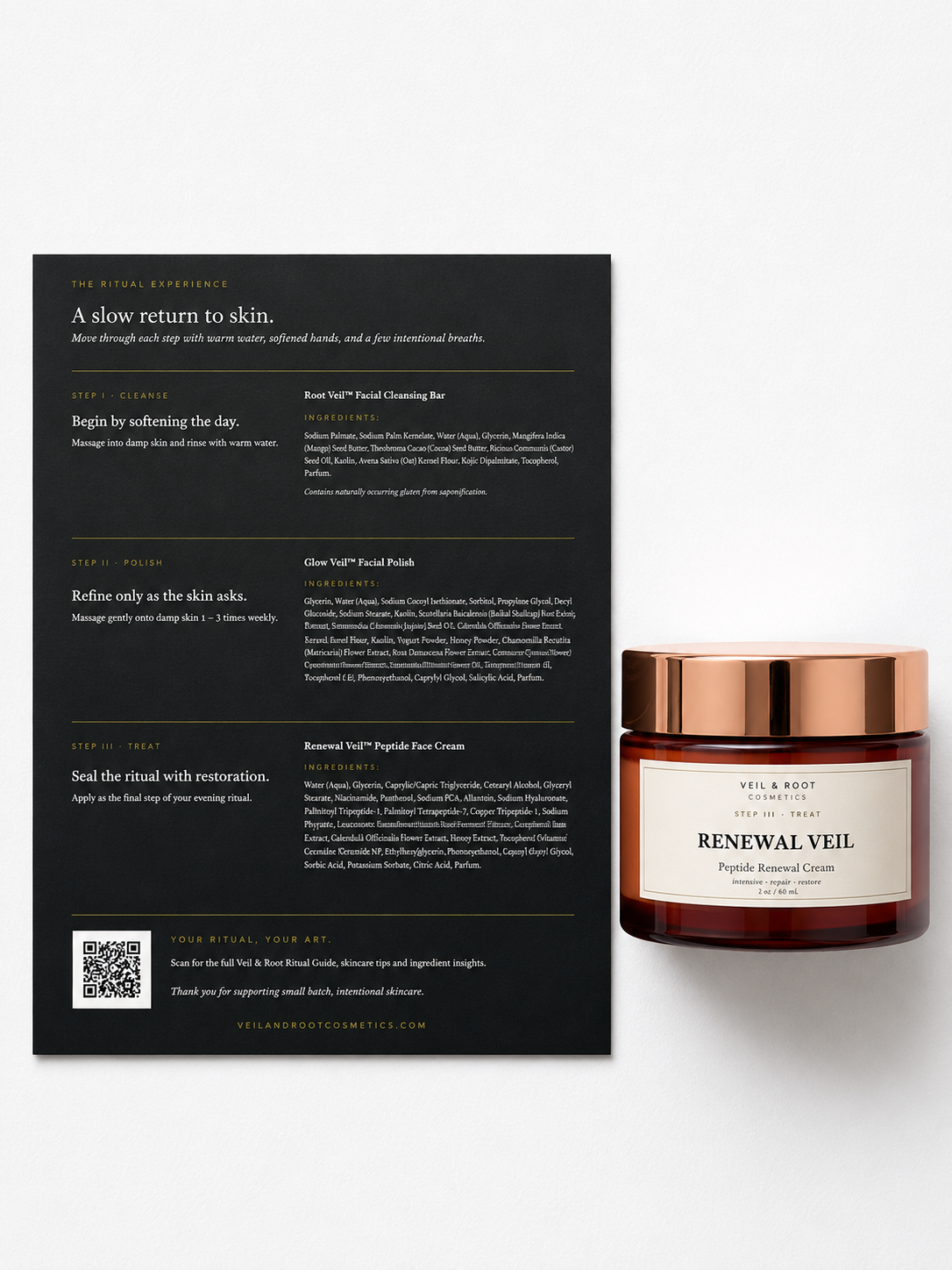 Veil & Root | Renewal Veil Peptide Face Cream